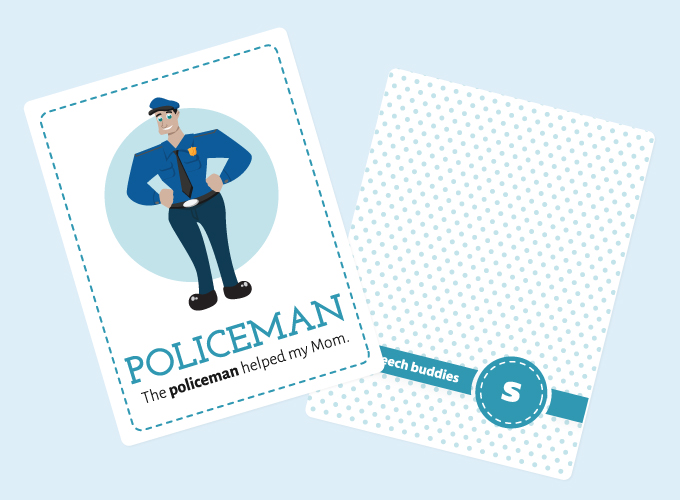 Seal Flash Cards: Policeman