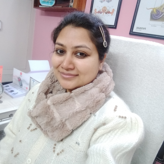 Aprajita Sharma, Speech Therapist in Delhi, 