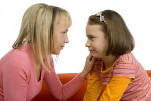 Parent Talking With Child