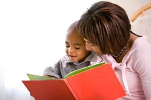 Mother Reading to Child