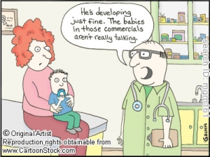 Language Development Cartoon