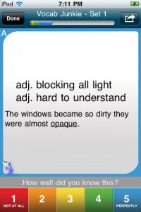 Vocab Junkie Screenshot