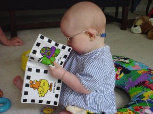 Baby with Picture Book