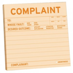 Complaint Form