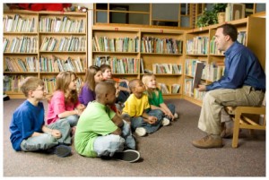 Story Group in Library