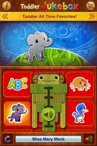Toddler Jukebox App Screenshot