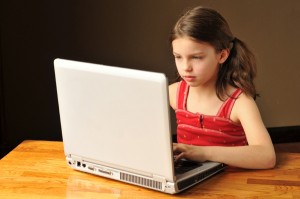 Child Using Computer