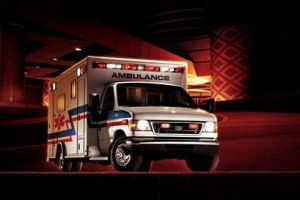 Ambulance Rushing To Hospital