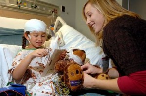 Child in Hospital with TBI