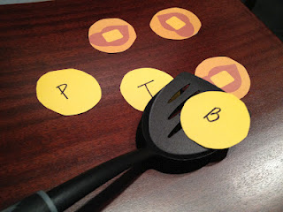 Pancake Flip Game for Letter Identification