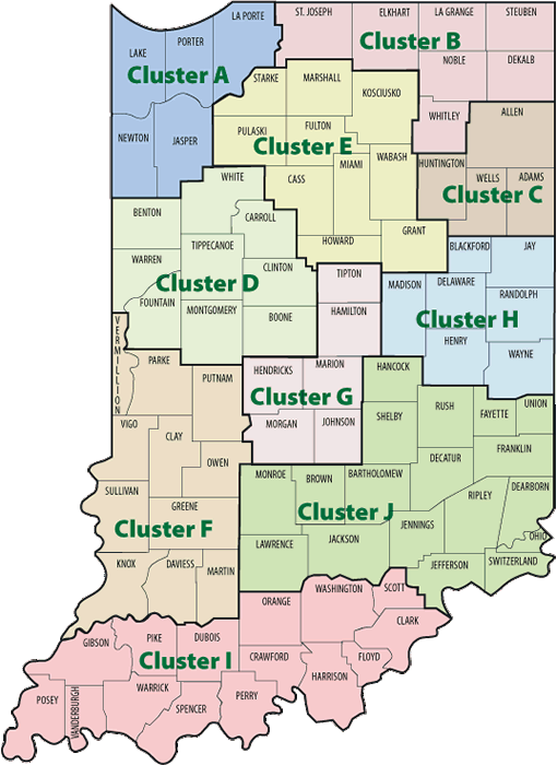 Indiana Service Areas