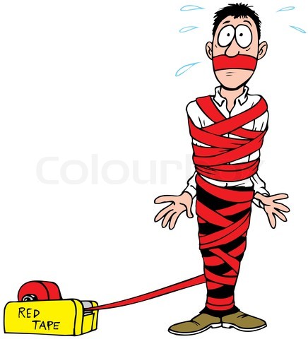 Red Tape Cartoon