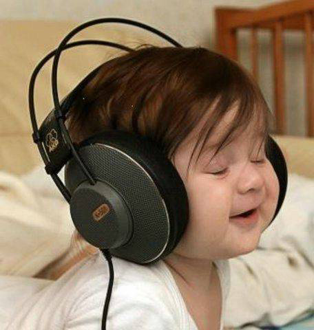 Child with Headphones