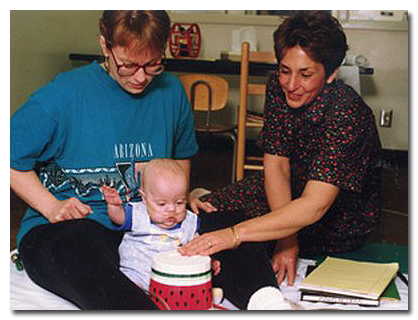 Therapist Working with Young Child