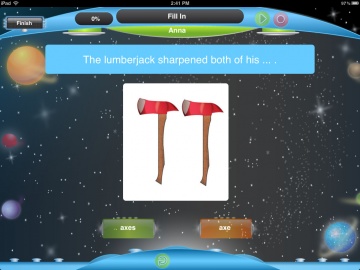 Expedition with Plurals Screenshot