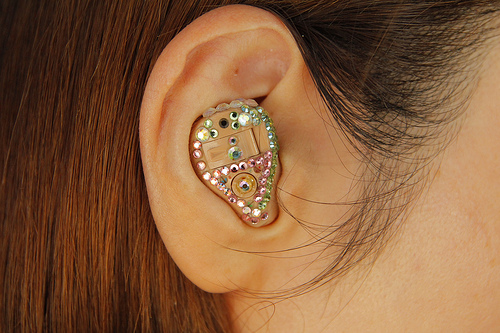 Decorated In-the-Ear Hearing Aid