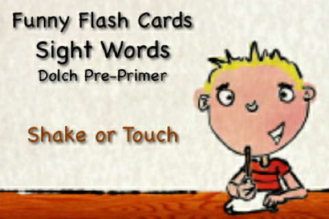 Sight Words - Talking Funny Flash Cards Screenshot