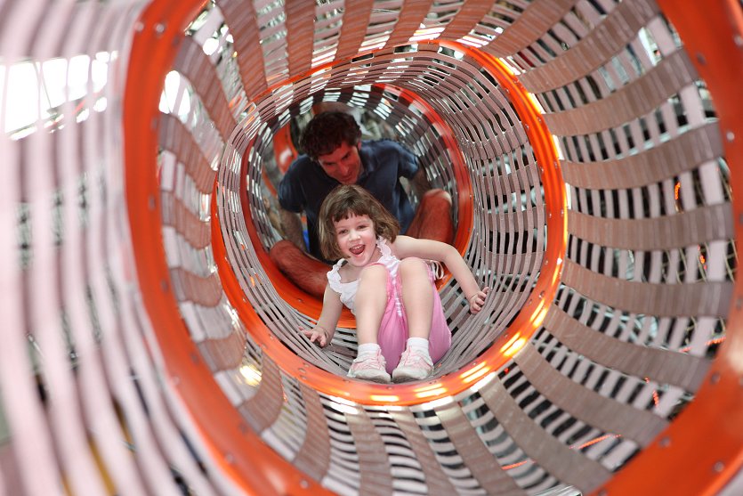 Children play at Port Discovery Museum