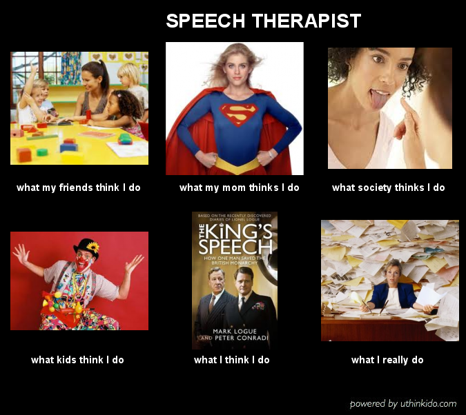 speech therapy meme