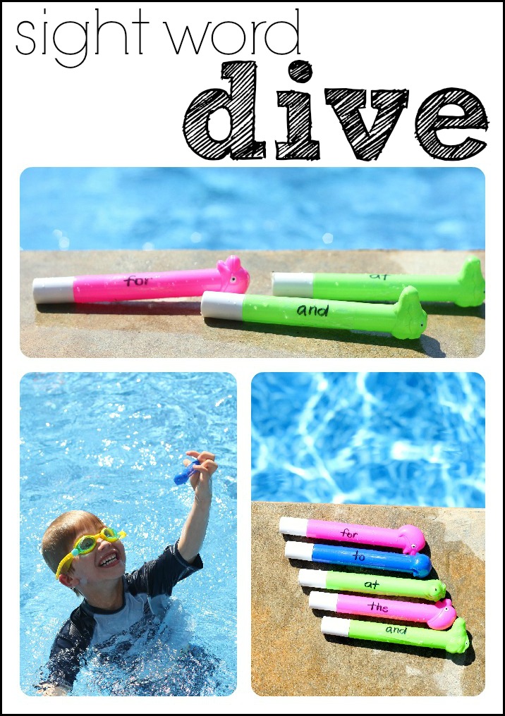 sight word dive activity