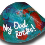 My Dad Rocks Paperweight