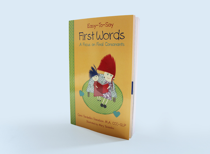 Easy to Say First Words: Front Cover