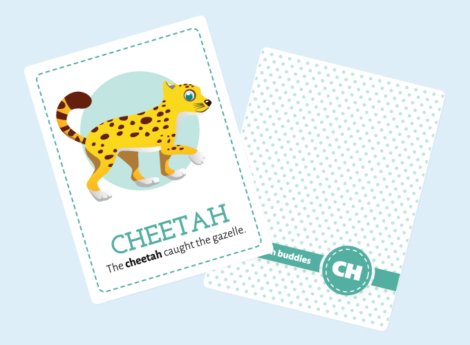 Cheetah Flash Cards: Cheetah