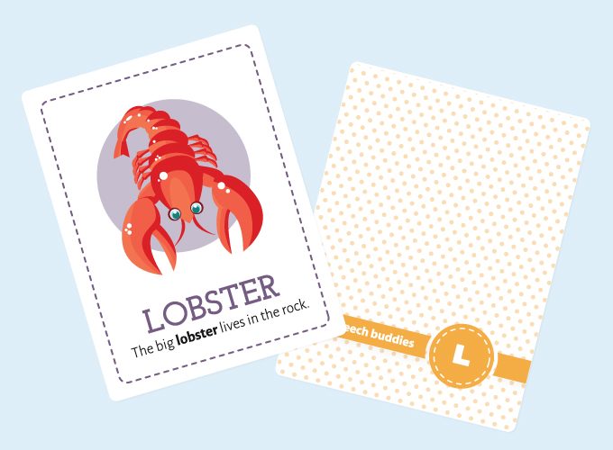 Lion Flash Cards: Lobster