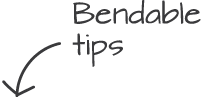 Bendable Tips